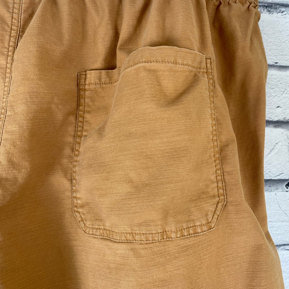 Lane Bryant Burnt Orange Drawstring Rolled Hem Capri Pants size 22/24 - Picture 7 of 8